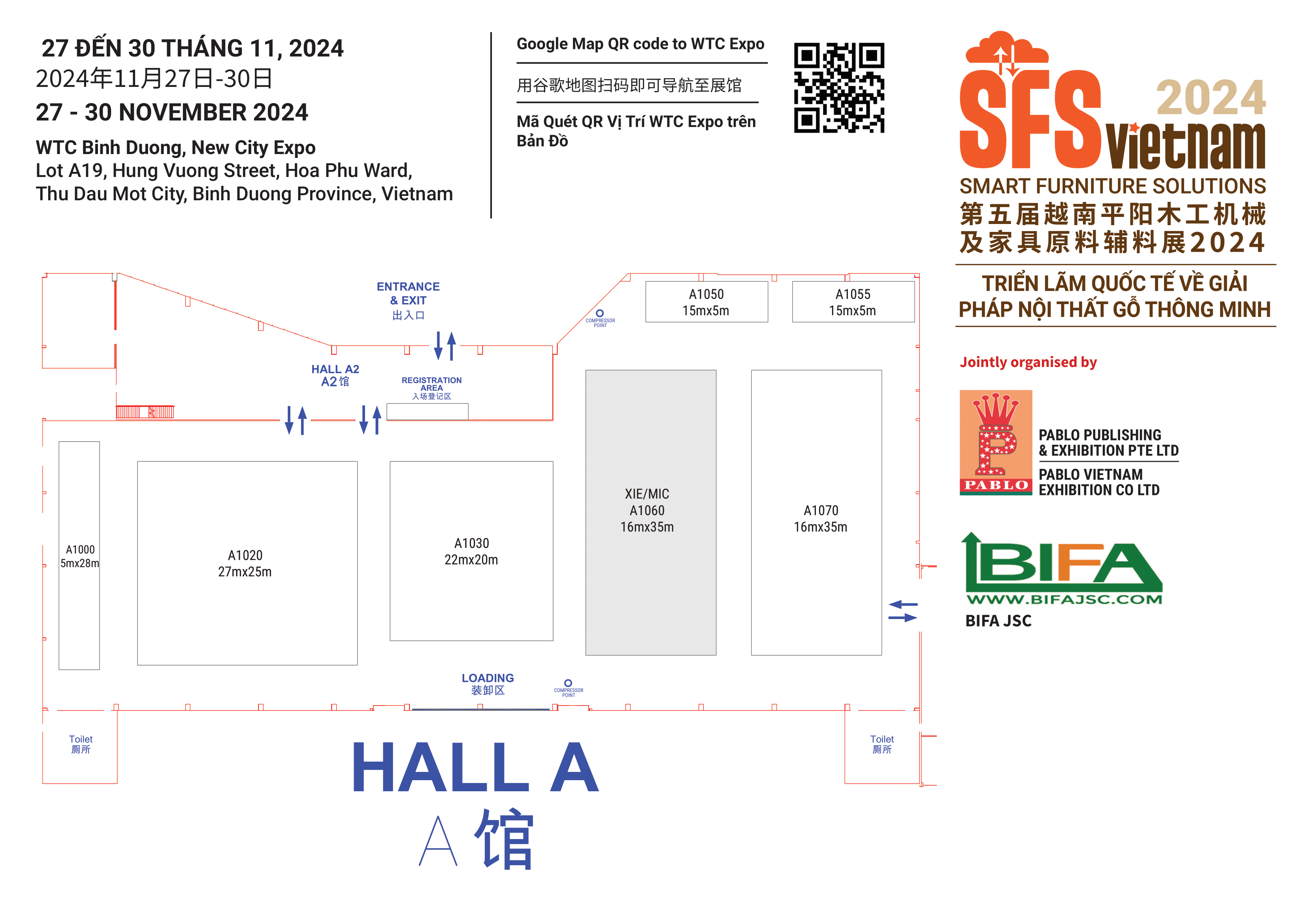 Floor Plan SFS VIETNAM 2024